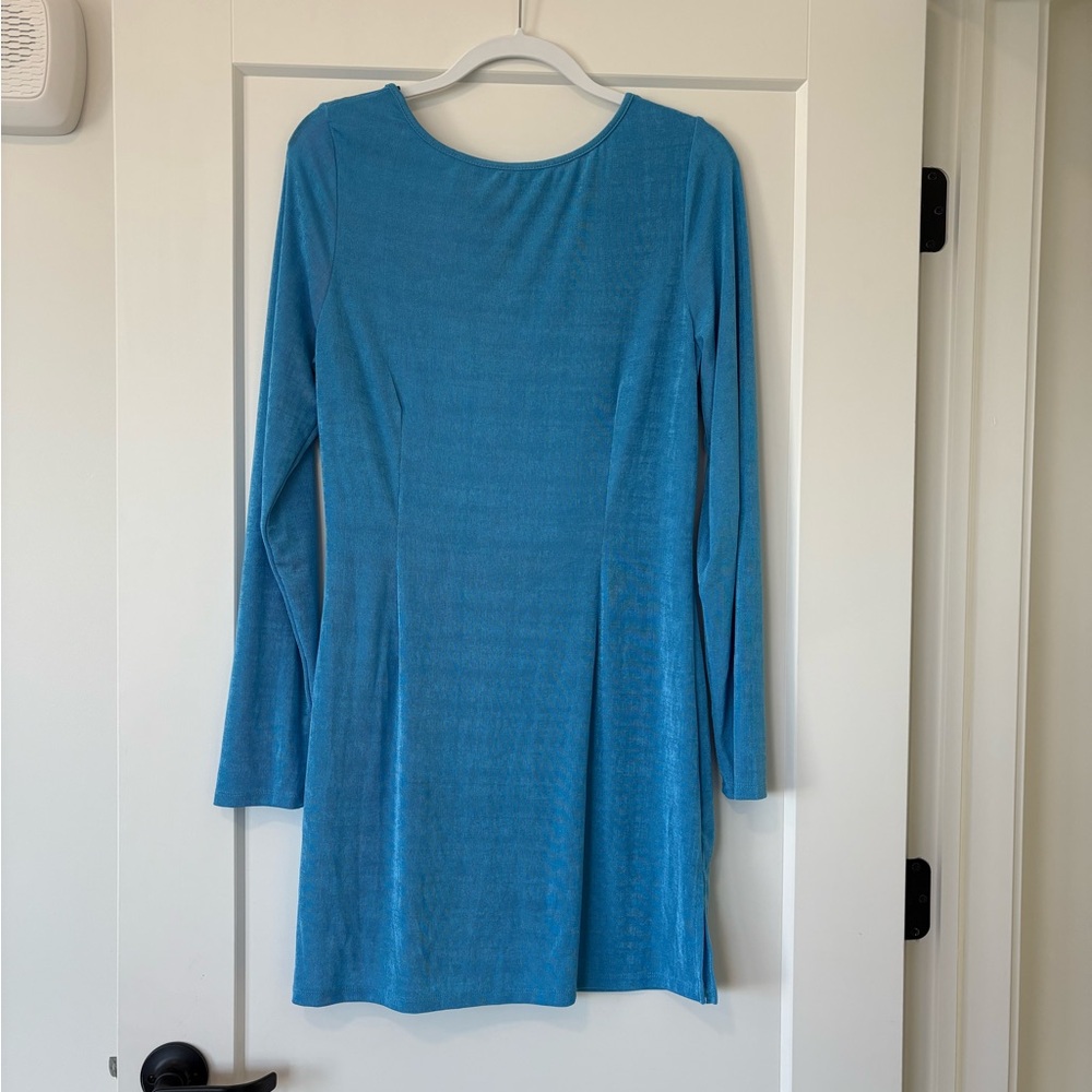 Lioness Vibrant Blue Long Sleeve Dress